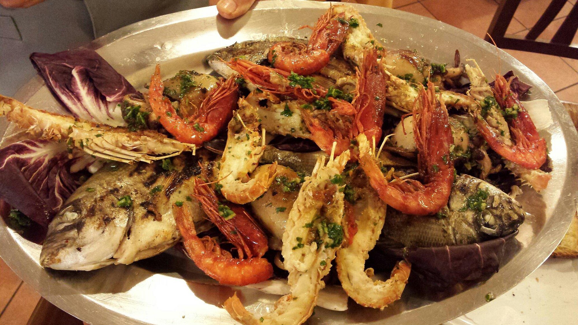 Spaghetti ai frutti di mare del Ristorante El Faro